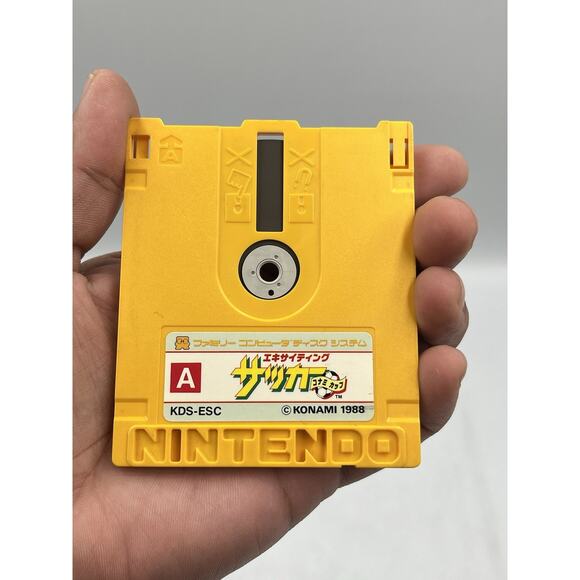 Exciting Soccer Konami Cup Famicom Disk Japan - US SELLER - Picture 3 of 5